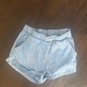 $3 -Sky Blue High Waist kids Shorts